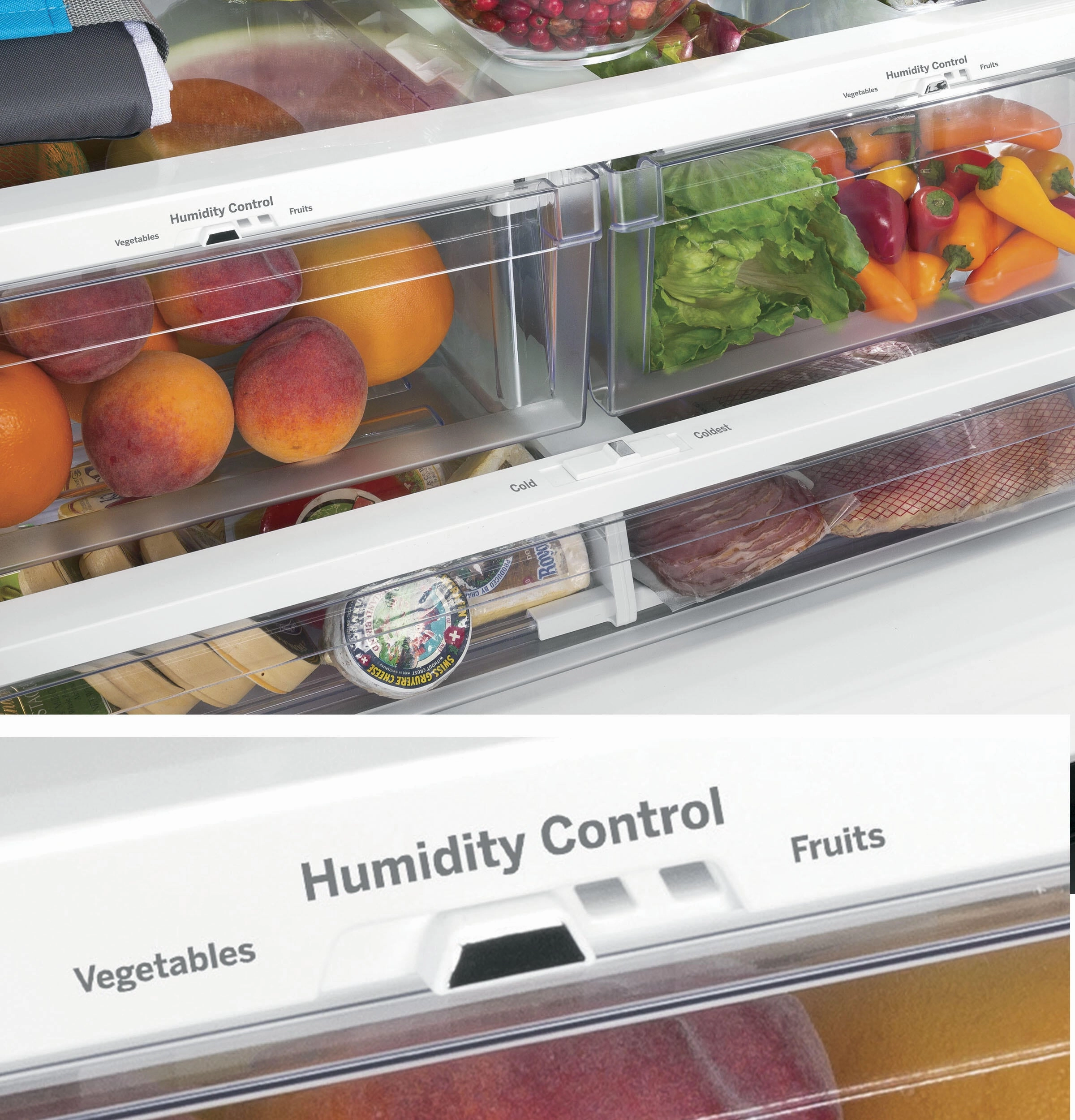 Ge Appliances GNE25JYKFS Ge? Energy Star? 24.7 Cu. Ft. French-Door Refrigerator