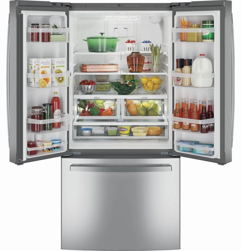 Ge Appliances GNE25JYKFS Ge? Energy Star? 24.7 Cu. Ft. French-Door Refrigerator