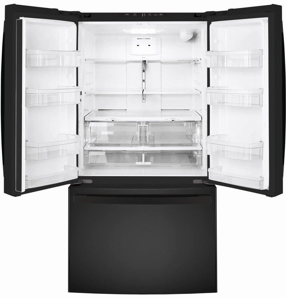 Ge Appliances GNE27JGMBB Ge? Energy Star? 27.0 Cu. Ft. French-Door Refrigerator