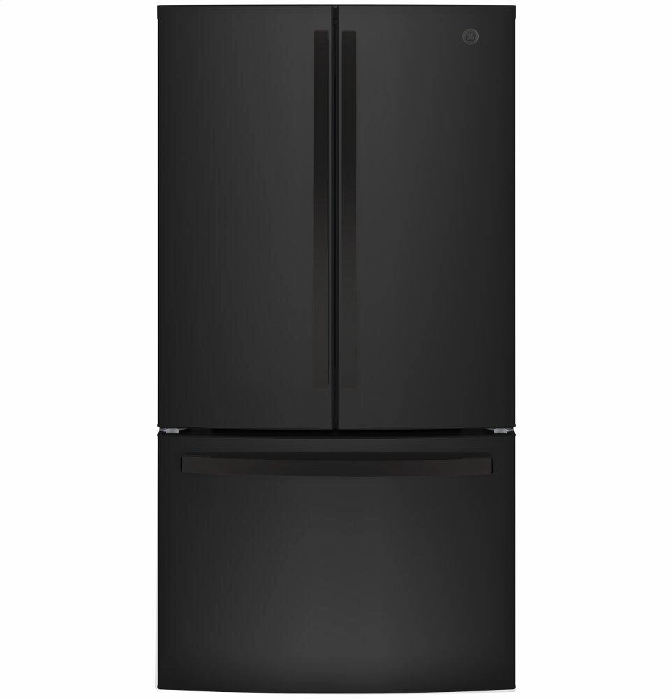 Ge Appliances GNE27JGMBB Ge? Energy Star? 27.0 Cu. Ft. French-Door Refrigerator Freestanding Refrigerators freestanding fridge freezer combo