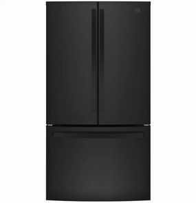 Ge Appliances GNE27JGMBB Ge? Energy Star? 27.0 Cu. Ft. French-Door Refrigerator Freestanding Refrigerators freestanding fridge freezer combo