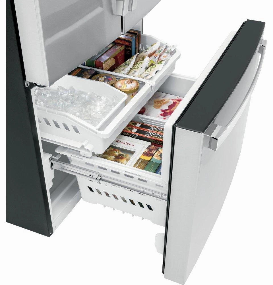 Ge Appliances GNE27JYMFS Ge? Energy Star? 27.0 Cu. Ft. Fingerprint Resistant French-Door Refrigerator
