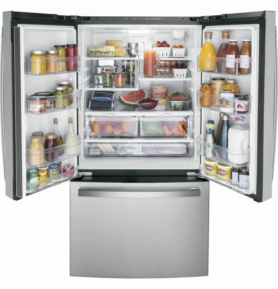 Ge Appliances GNE27JYMFS Ge? Energy Star? 27.0 Cu. Ft. Fingerprint Resistant French-Door Refrigerator