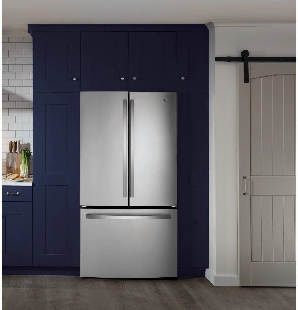 Ge Appliances GNE27JYMFS Ge? Energy Star? 27.0 Cu. Ft. Fingerprint Resistant French-Door Refrigerator