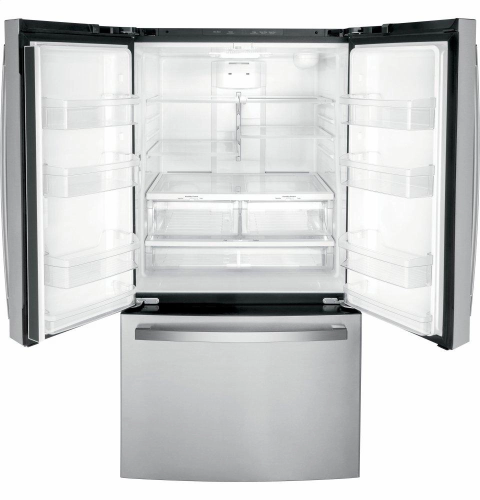 Ge Appliances GNE27JYMFS Ge? Energy Star? 27.0 Cu. Ft. Fingerprint Resistant French-Door Refrigerator
