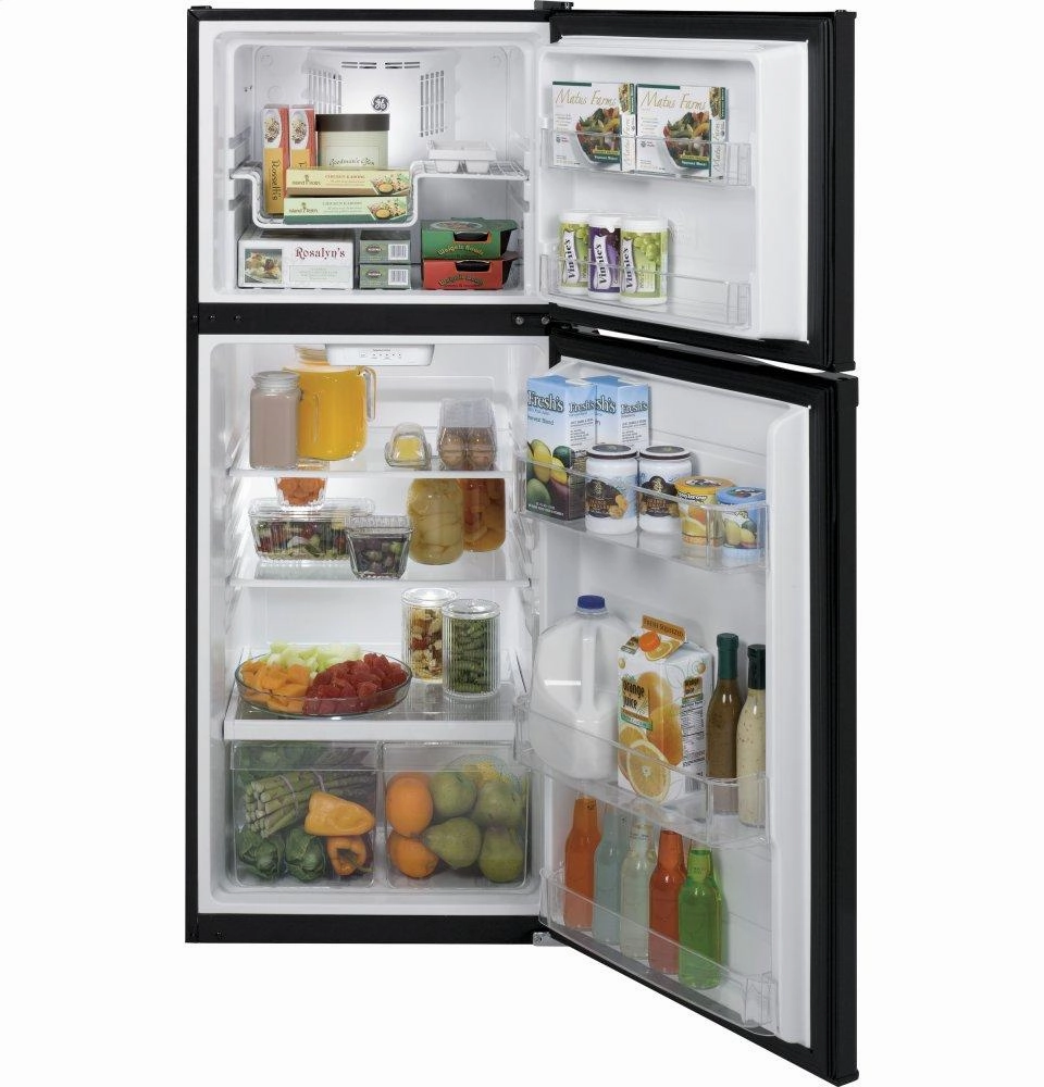 Ge Appliances GPE12FGKBB Ge? Energy Star? 11.6 Cu. Ft. Top-Freezer Refrigerator
