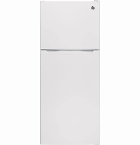 Ge Appliances GPE12FGKWW Ge? Energy Star? 11.6 Cu. Ft. Top-Freezer Refrigerator Freestanding Refrigerators freestanding fridge freezer combo