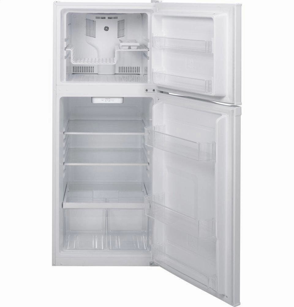 Ge Appliances GPE12FGKWW Ge? Energy Star? 11.6 Cu. Ft. Top-Freezer Refrigerator