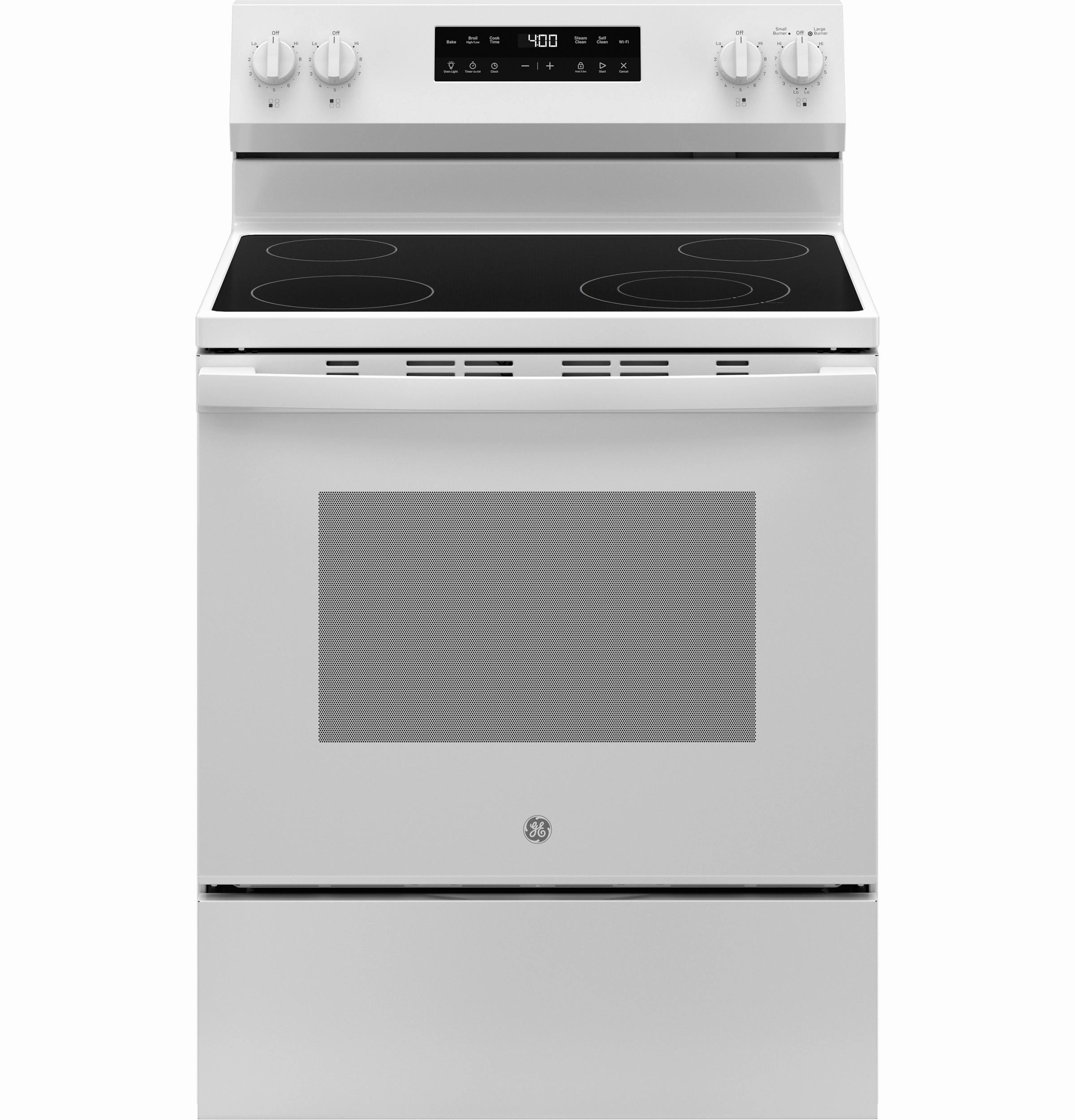 Ge Appliances GRF400PVWW Ge? 30" Free-Standing Electric Range Freestanding Ranges freestanding dual fuel range 30 inch