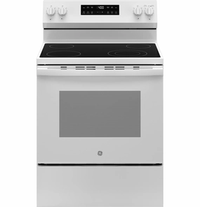 Ge Appliances GRF400PVWW Ge? 30" Free-Standing Electric Range Freestanding Ranges freestanding dual fuel range 30 inch
