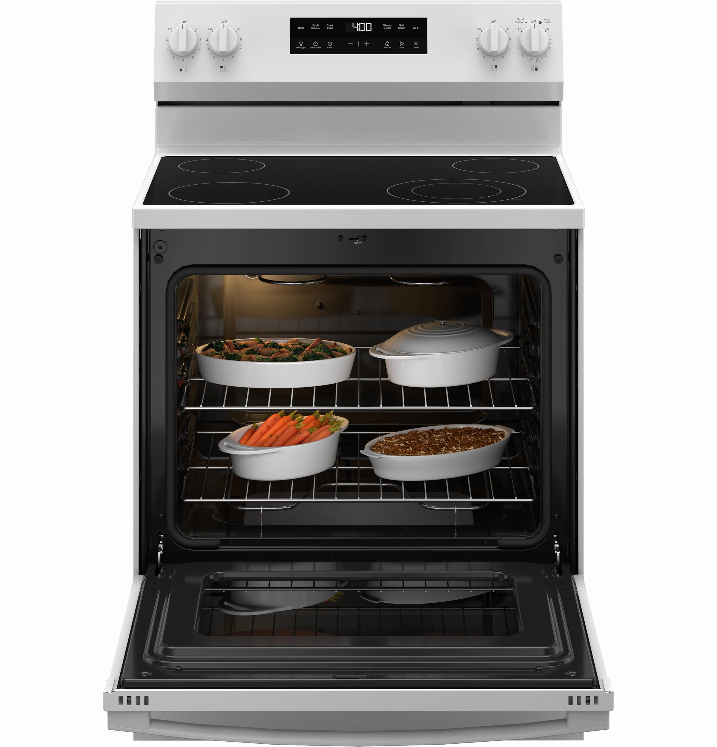Ge Appliances GRF400PVWW Ge? 30" Free-Standing Electric Range