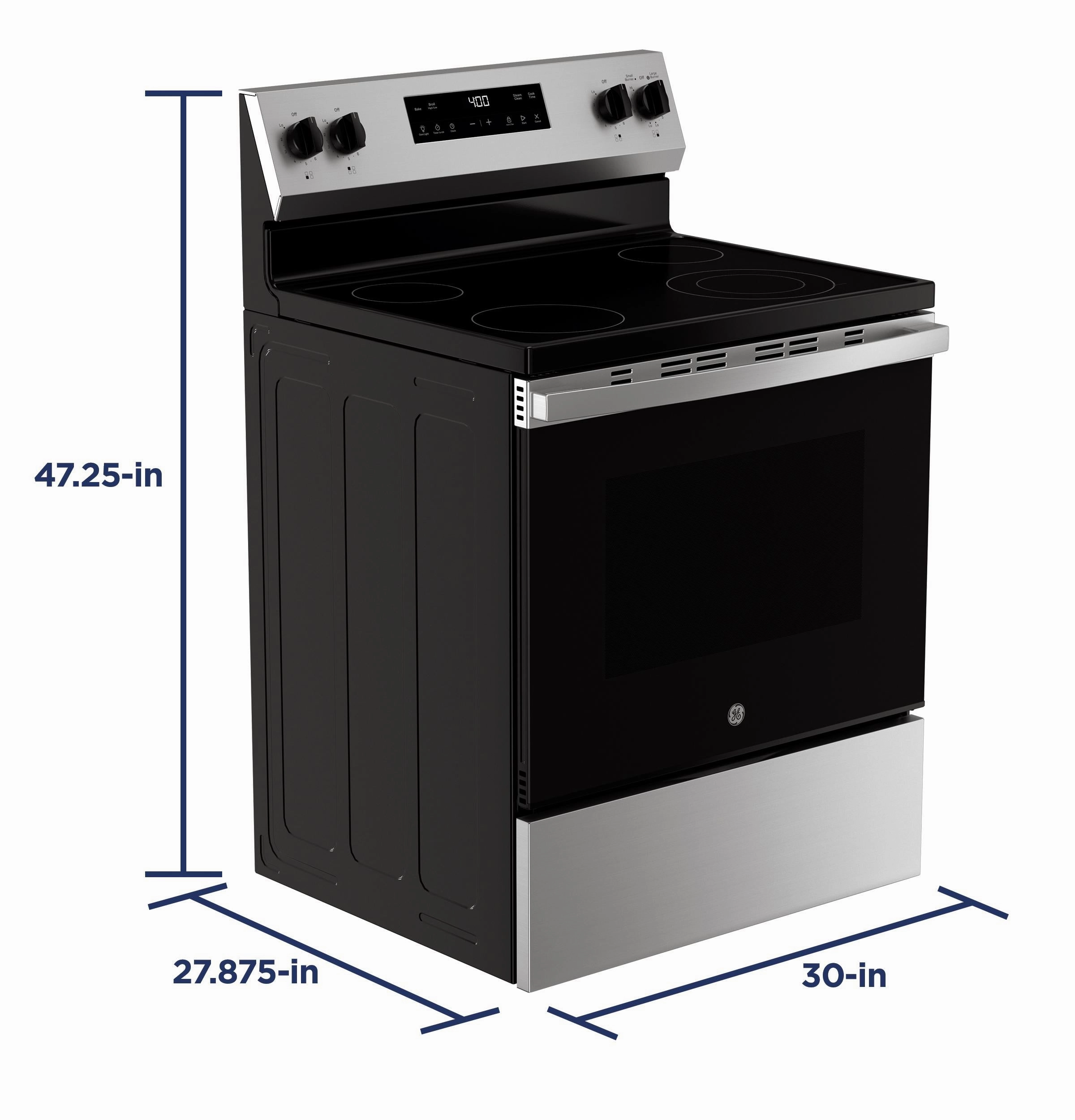 Ge Appliances GRF400SVSS Ge? 30" Free-Standing Electric Range