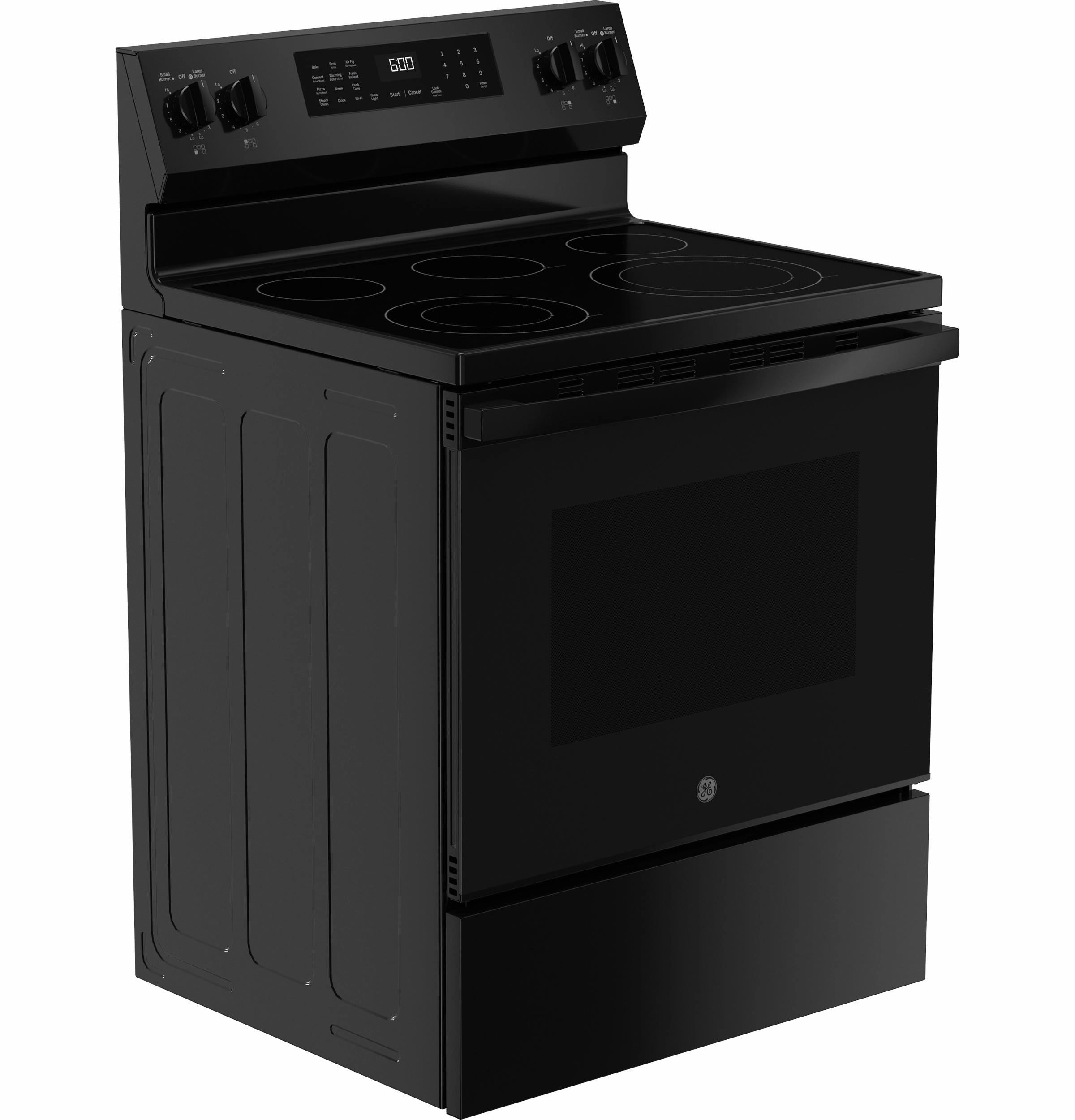 Ge Appliances GRF600AVBB Ge? 30" Free-Standing Electric Convection Range With No Preheat Air Fry And Easywash&#8482; Oven Tray