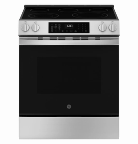 Ge Appliances GRS600AVFS Ge? 30" Slide-In Electric Convection Range With No Preheat Air Fry And Easywash&#8482; Oven Tray Freestanding Ranges freestanding dual fuel range 30 inch