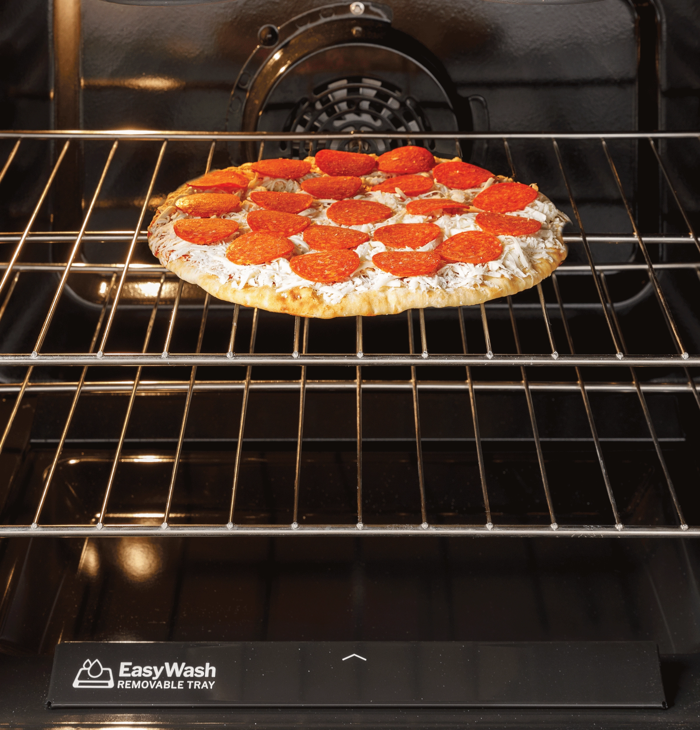 Ge Appliances GRS600AVFS Ge? 30" Slide-In Electric Convection Range With No Preheat Air Fry And Easywash&#8482; Oven Tray