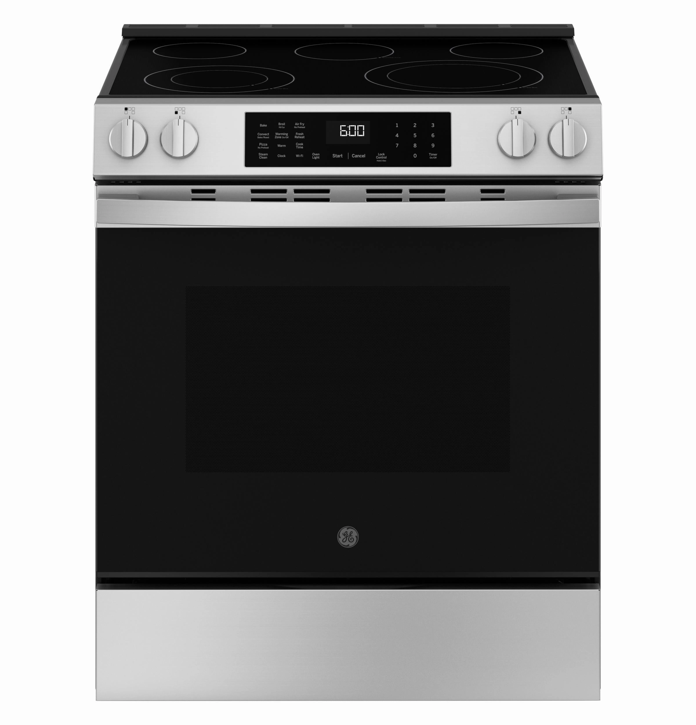 Ge Appliances GRS600AVFS Ge? 30" Slide-In Electric Convection Range With No Preheat Air Fry And Easywash&#8482; Oven Tray Freestanding Ranges freestanding dual fuel range 30 inch
