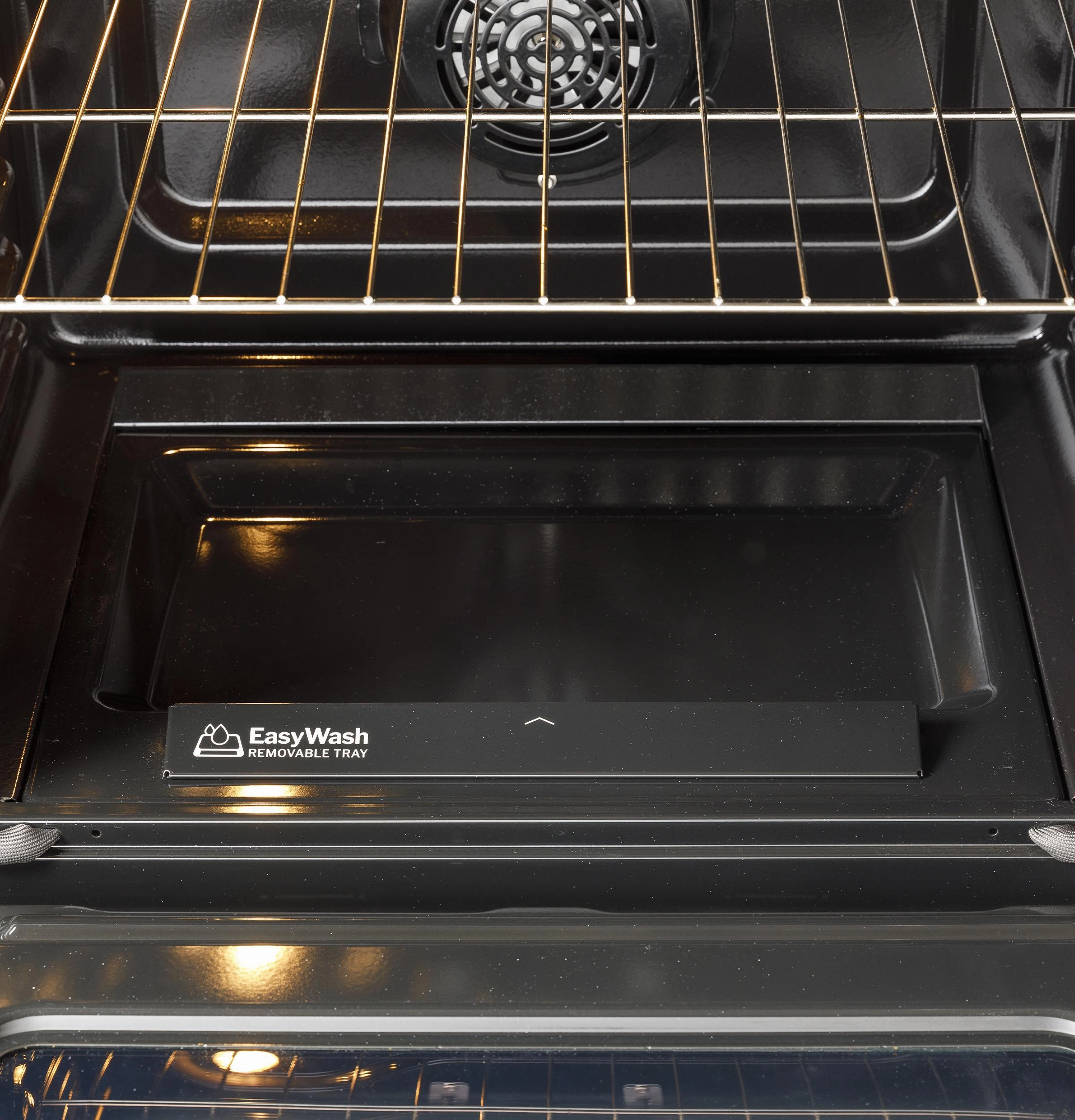 Ge Appliances GRS600AVFS Ge? 30" Slide-In Electric Convection Range With No Preheat Air Fry And Easywash&#8482; Oven Tray