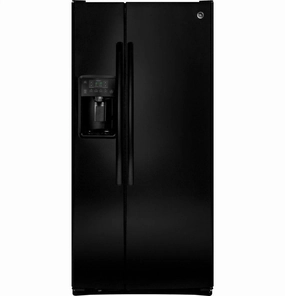 Ge Appliances GSE23GGKBB Ge? Energy Star? 23.2 Cu. Ft. Side-By-Side Refrigerator Freestanding Refrigerators freestanding fridge freezer combo