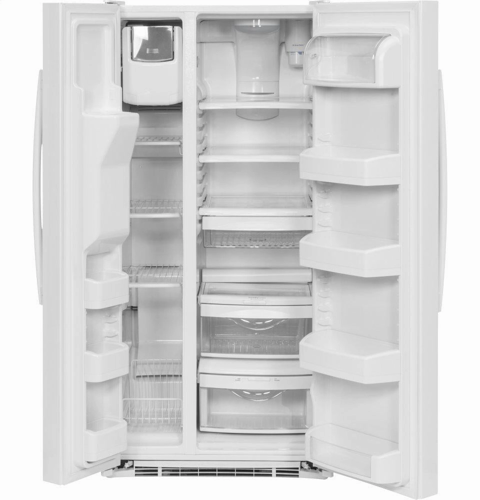 Ge Appliances GSE23GGKWW Ge? Energy Star? 23.2 Cu. Ft. Side-By-Side Refrigerator