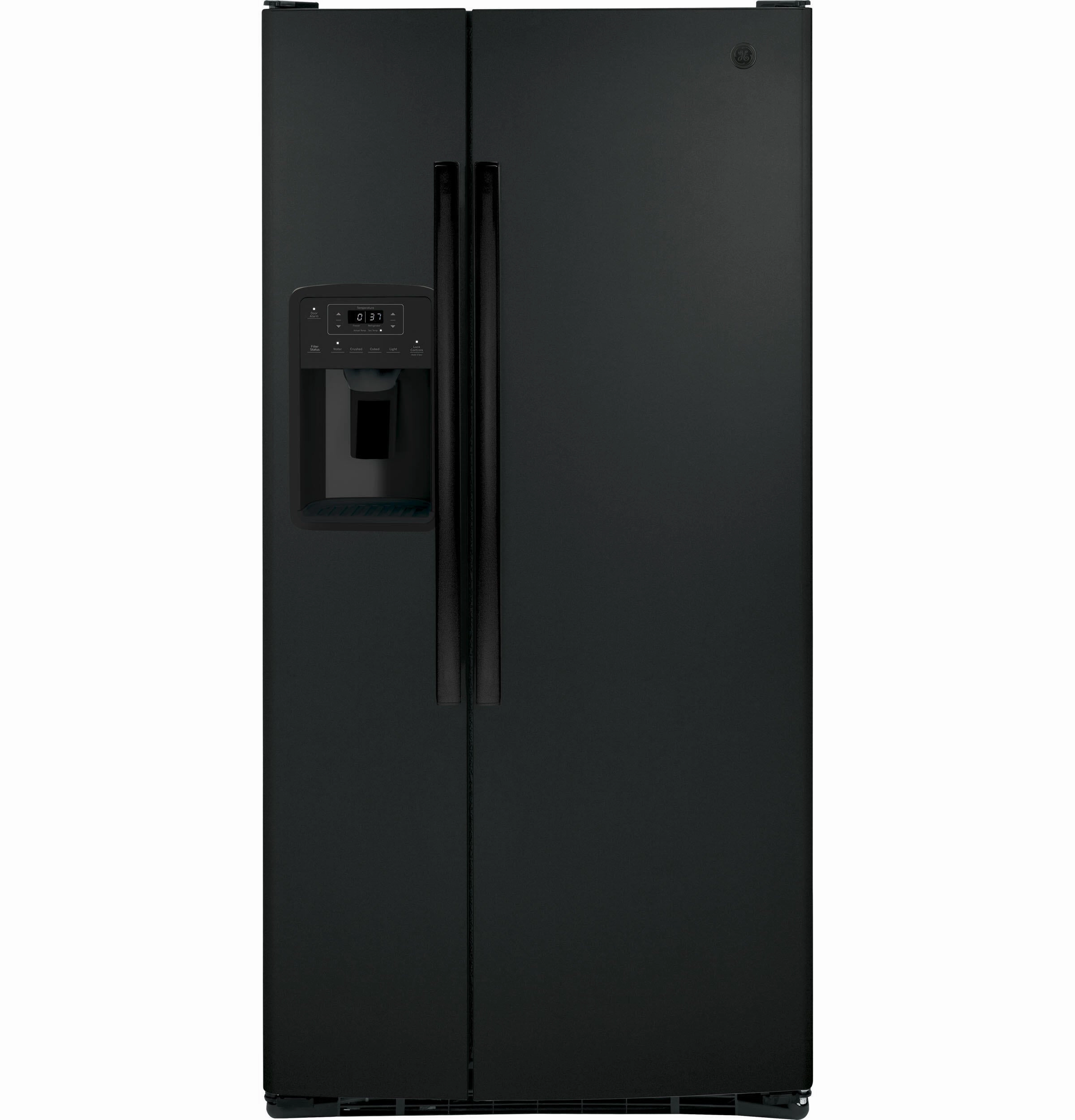Ge Appliances GSE23GGPBB Ge? Energy Star? 23.0 Cu. Ft. Side-By-Side Refrigerator Freestanding Refrigerators freestanding fridge freezer combo