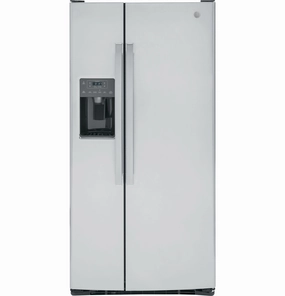 Ge Appliances GSE23GYPFS Ge? Energy Star? 23.0 Cu. Ft. Side-By-Side Refrigerator Freestanding Refrigerators freestanding fridge freezer combo