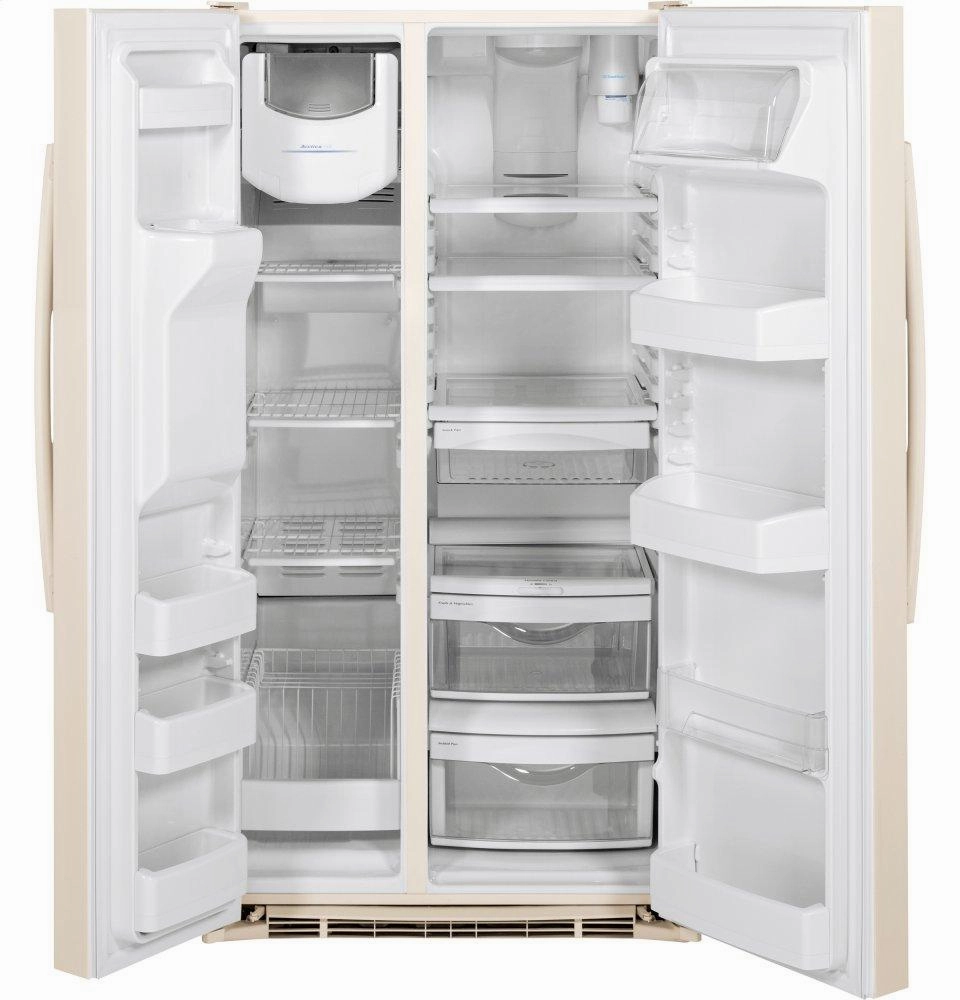 Ge Appliances GSE25GGHCC Ge? Energy Star? 25.3 Cu. Ft. Side-By-Side Refrigerator