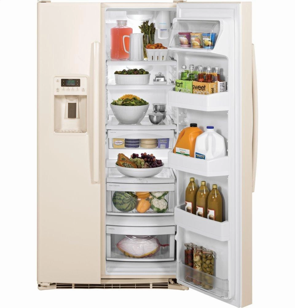 Ge Appliances GSE25GGHCC Ge? Energy Star? 25.3 Cu. Ft. Side-By-Side Refrigerator