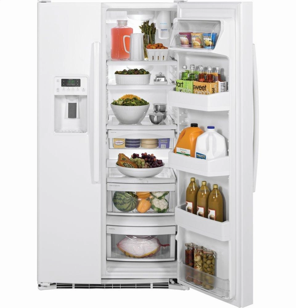 Ge Appliances GSE25GGHWW Ge? Energy Star? 25.3 Cu. Ft. Side-By-Side Refrigerator