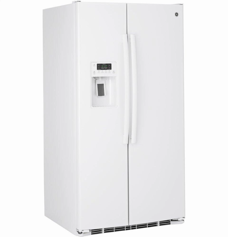 Ge Appliances GSE25GGHWW Ge? Energy Star? 25.3 Cu. Ft. Side-By-Side Refrigerator