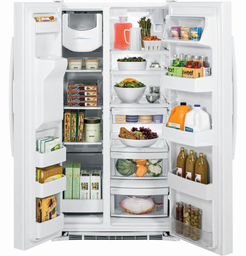 Ge Appliances GSE25GGHWW Ge? Energy Star? 25.3 Cu. Ft. Side-By-Side Refrigerator