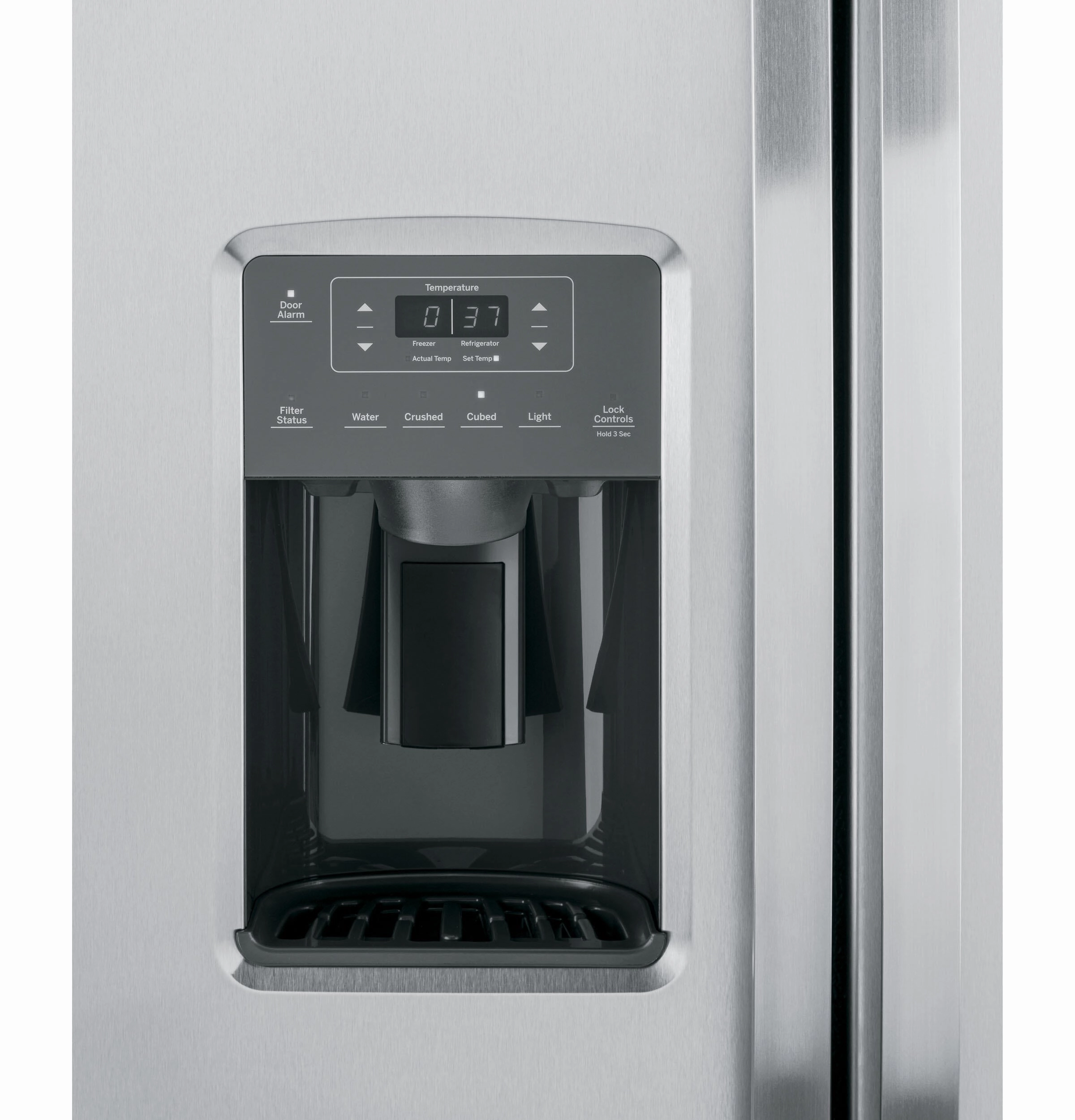 Ge Appliances GSE25GYPFS Ge? Energy Star? 25.3 Cu. Ft. Side-By-Side Refrigerator