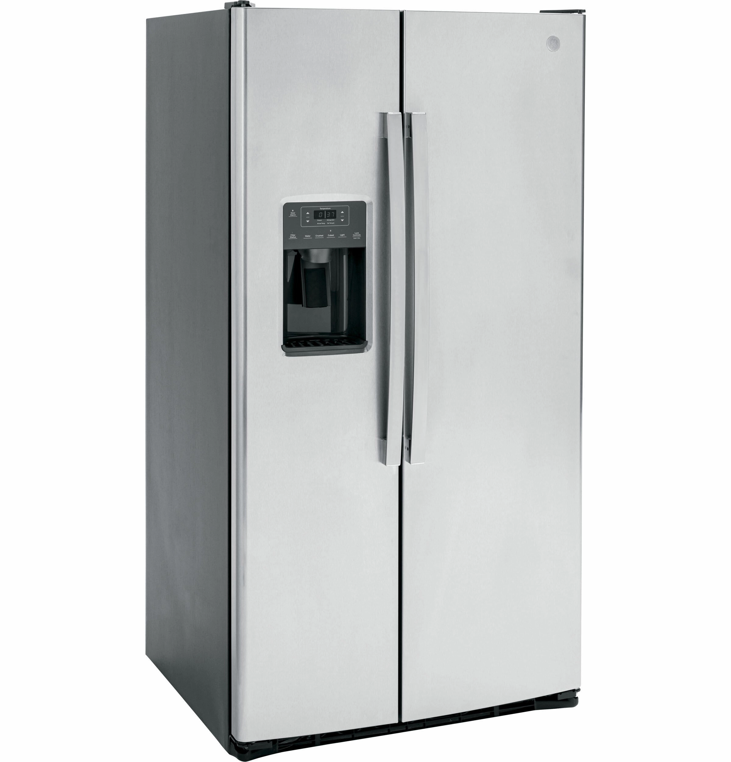 Ge Appliances GSE25GYPFS Ge? Energy Star? 25.3 Cu. Ft. Side-By-Side Refrigerator