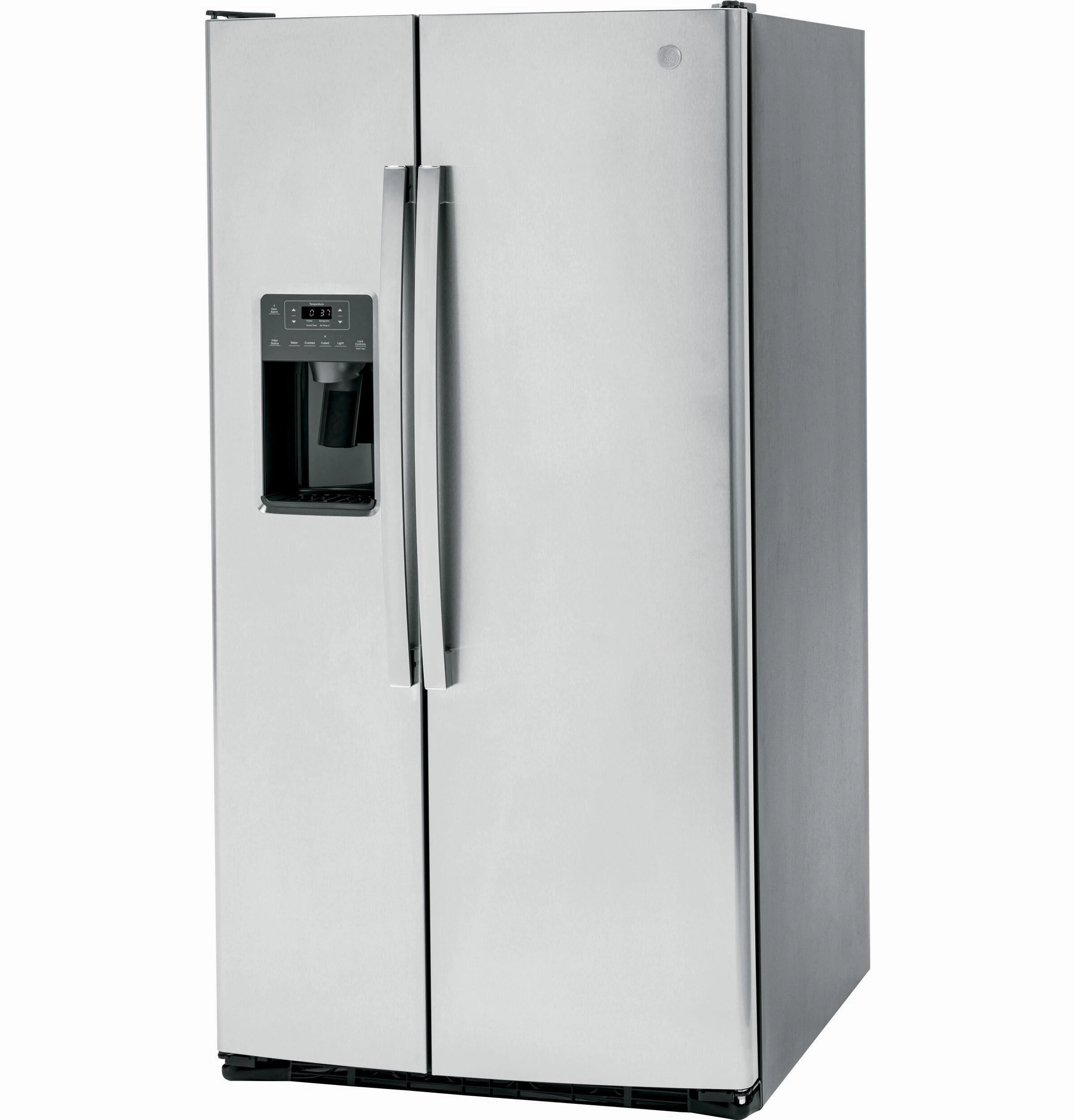 Ge Appliances GSE25GYPFS Ge? Energy Star? 25.3 Cu. Ft. Side-By-Side Refrigerator