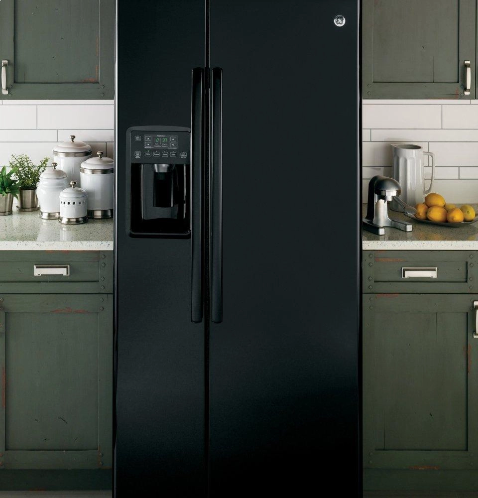 Ge Appliances GSS23GGKBB Ge? 23.2 Cu. Ft. Side-By-Side Refrigerator