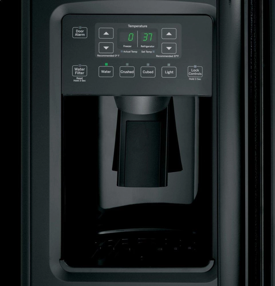 Ge Appliances GSS23GGKBB Ge? 23.2 Cu. Ft. Side-By-Side Refrigerator
