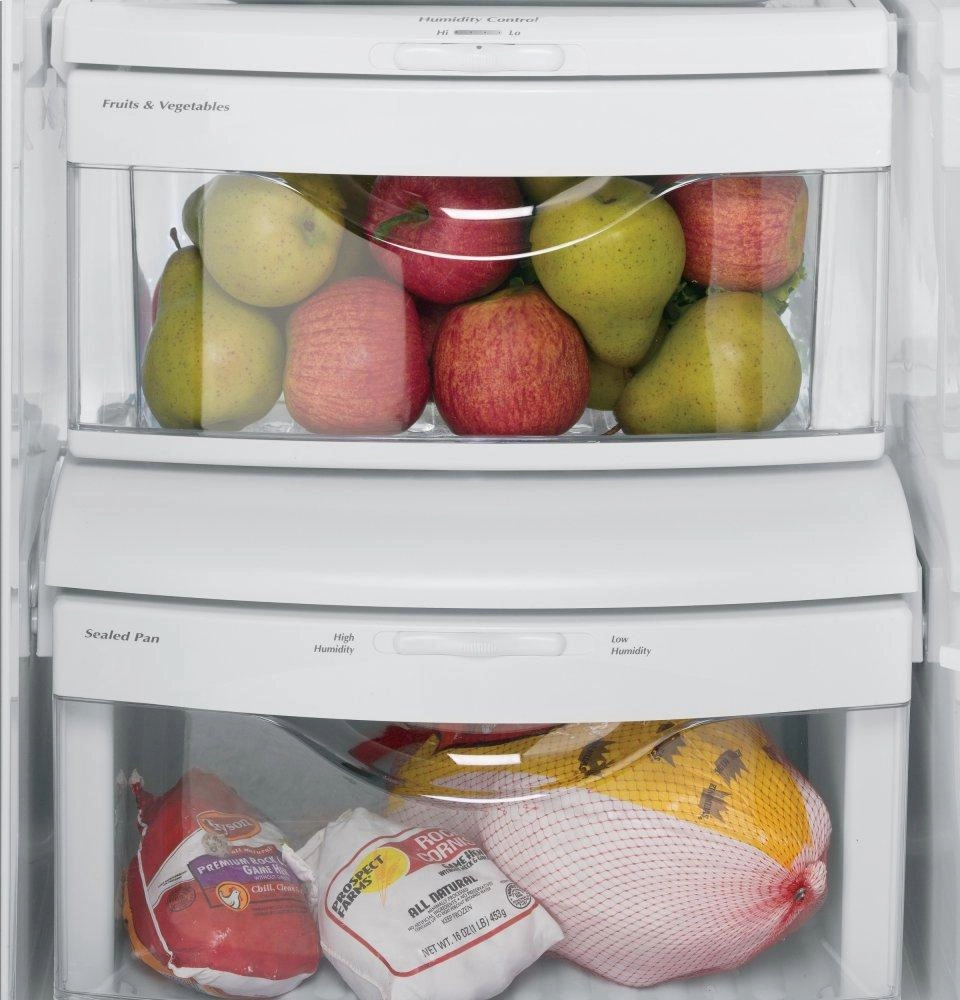 Ge Appliances GSS23GGKBB Ge? 23.2 Cu. Ft. Side-By-Side Refrigerator