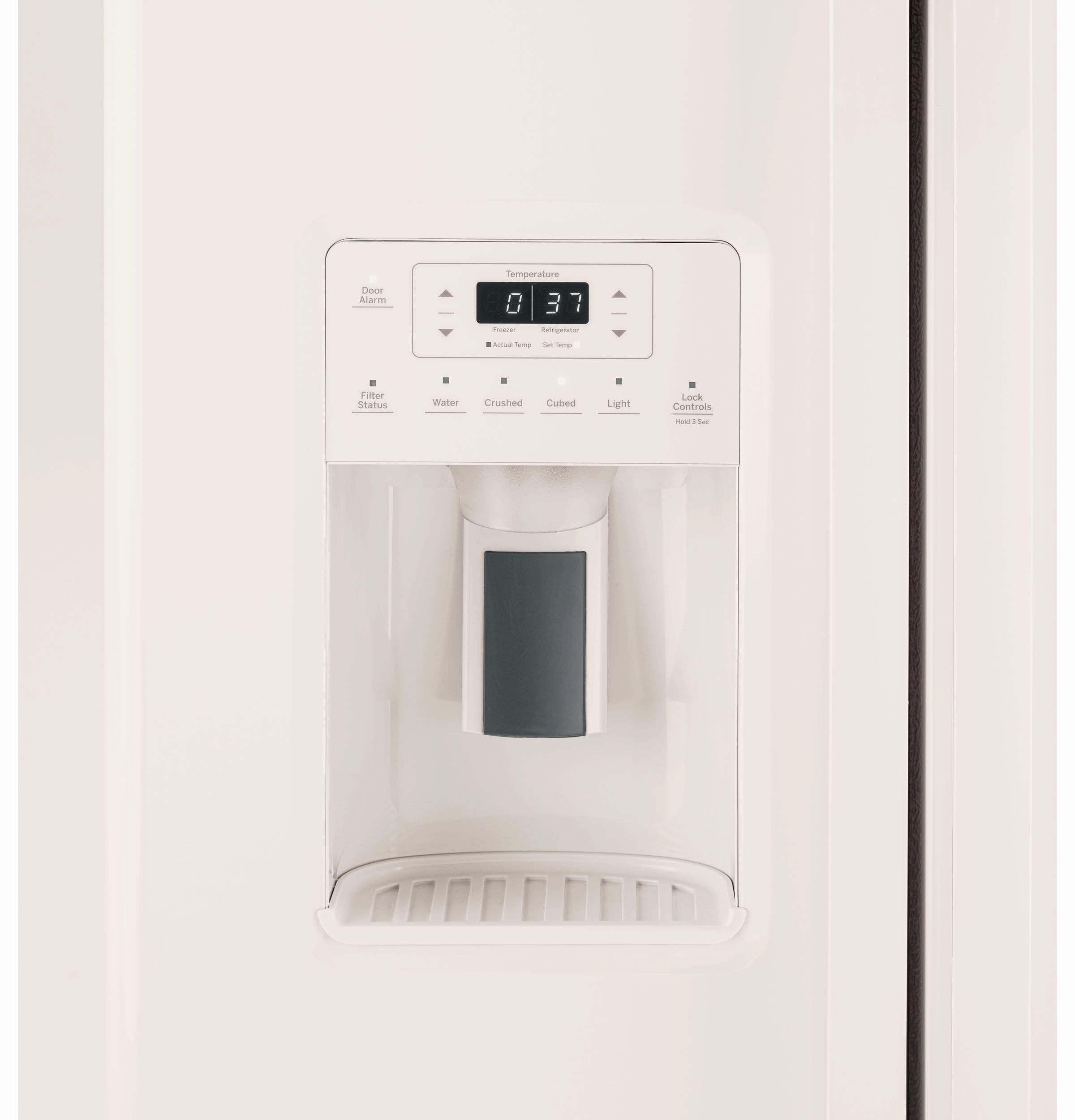 Ge Appliances GSS23GGPCC Ge? 23.0 Cu. Ft. Side-By-Side Refrigerator
