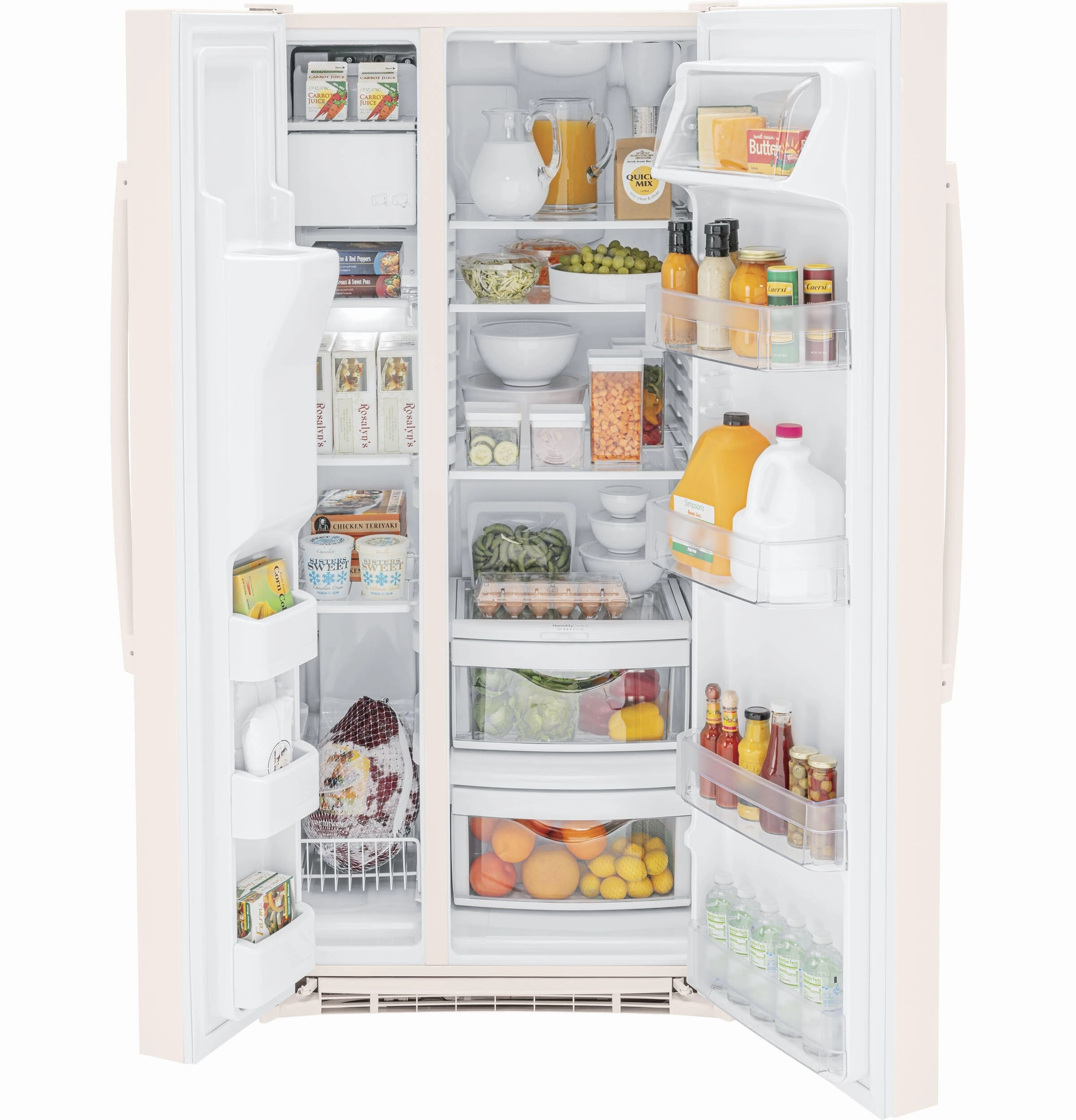 Ge Appliances GSS23GGPCC Ge? 23.0 Cu. Ft. Side-By-Side Refrigerator
