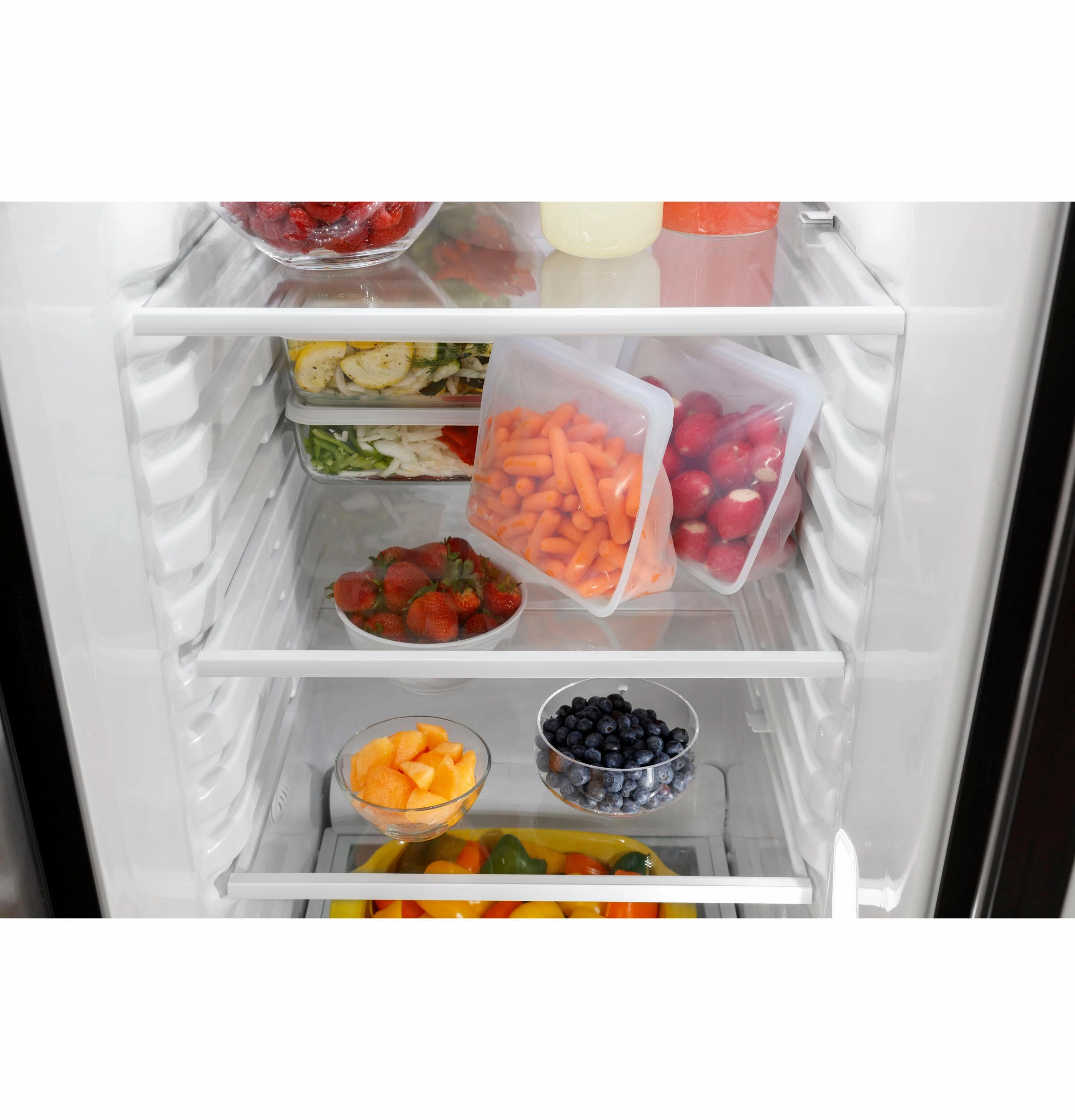 Ge Appliances GSS23GGPWW Ge? 23.0 Cu. Ft. Side-By-Side Refrigerator