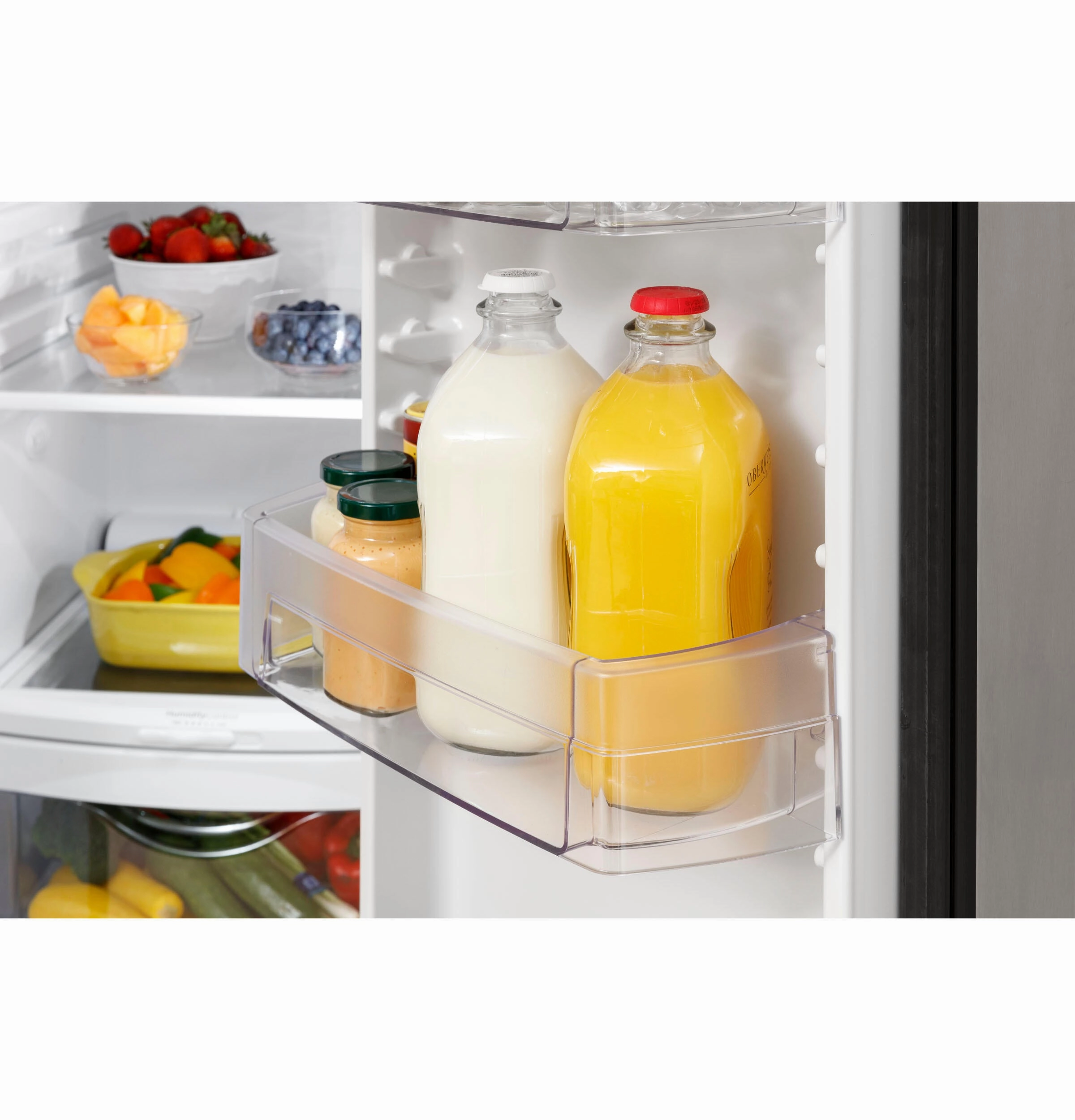 Ge Appliances GSS23GGPWW Ge? 23.0 Cu. Ft. Side-By-Side Refrigerator