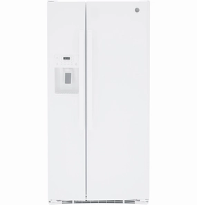 Ge Appliances GSS23GGPWW Ge? 23.0 Cu. Ft. Side-By-Side Refrigerator Freestanding Refrigerators freestanding fridge freezer combo