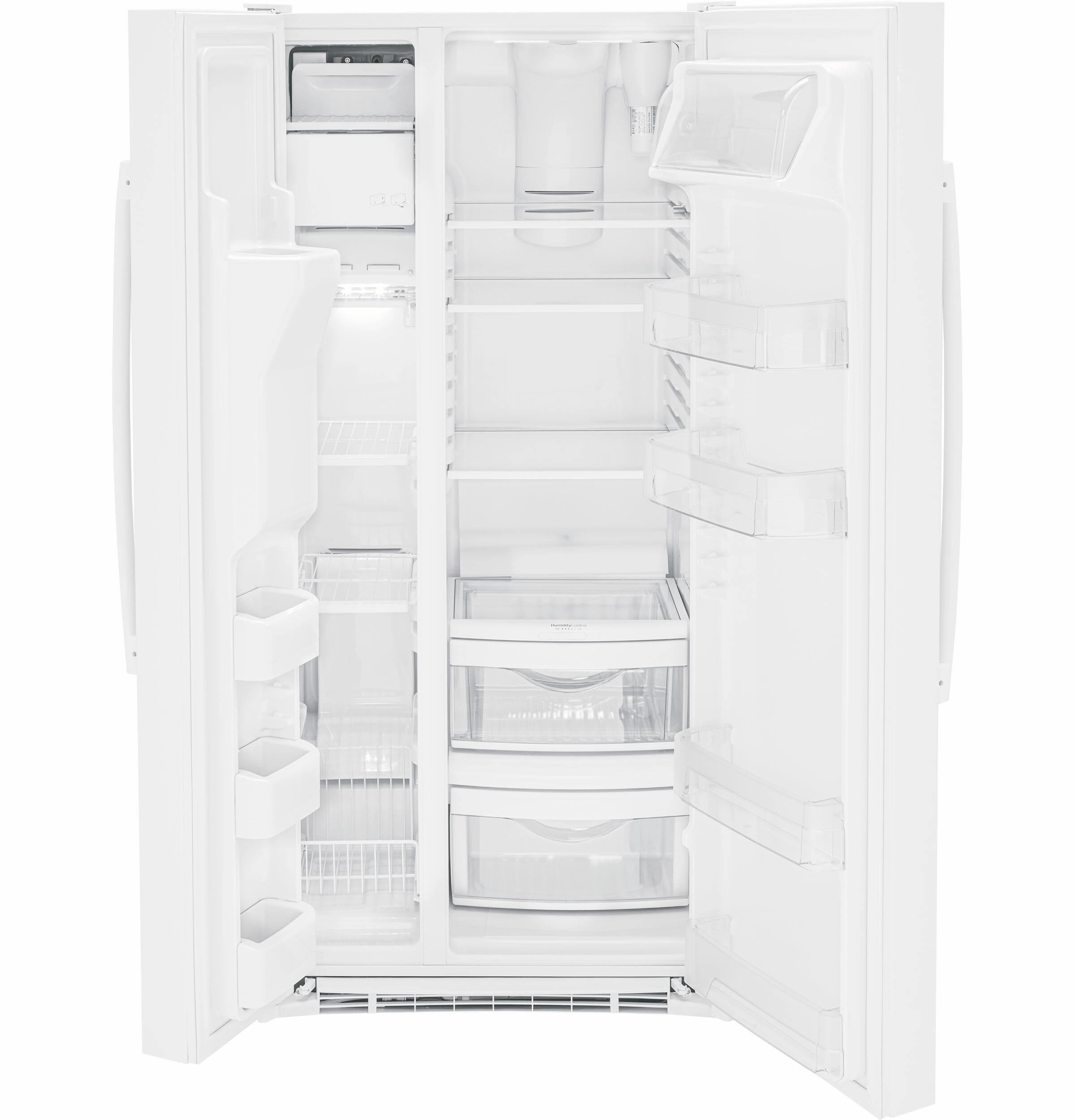 Ge Appliances GSS23GGPWW Ge? 23.0 Cu. Ft. Side-By-Side Refrigerator