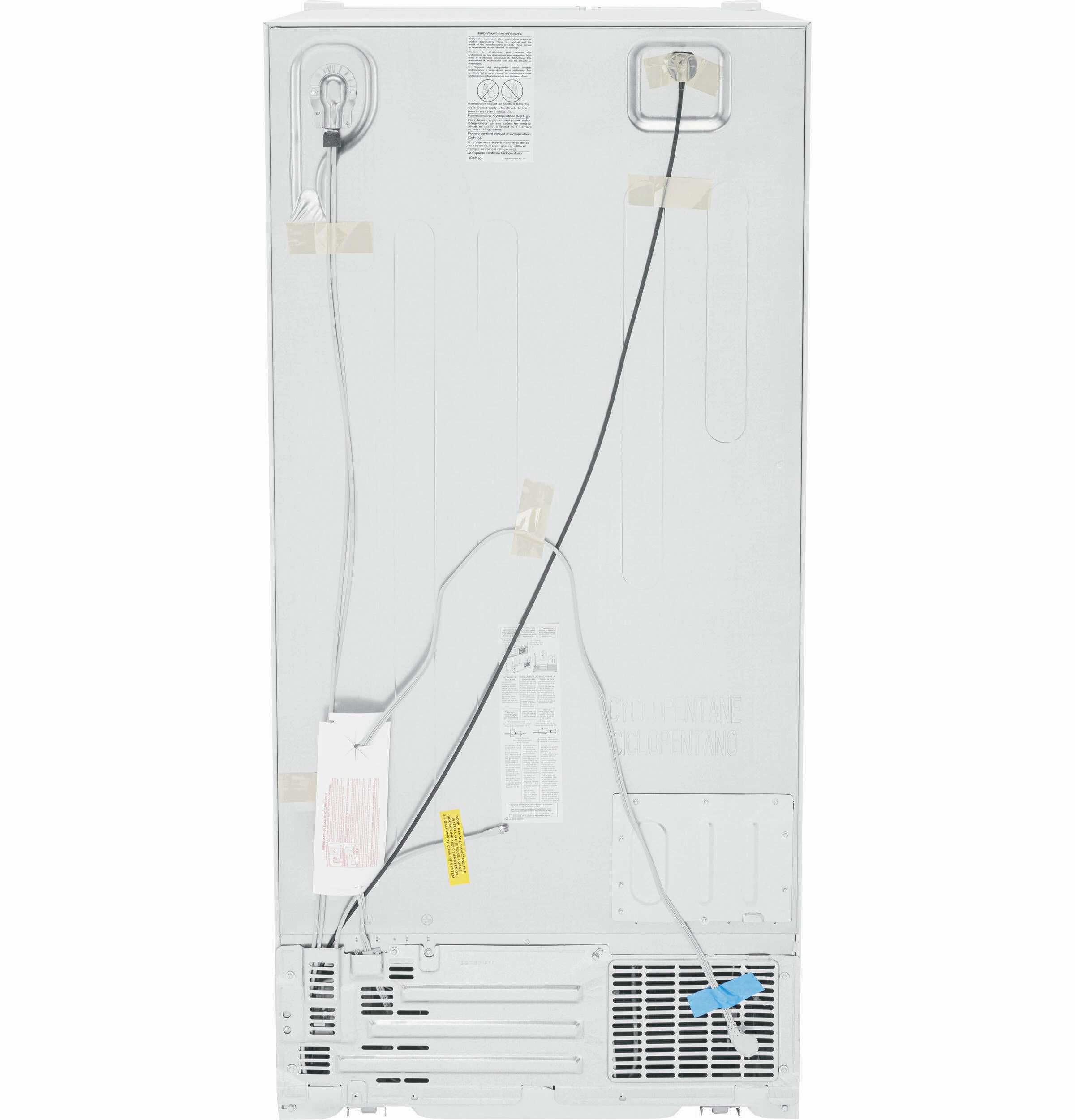 Ge Appliances GSS23GGPWW Ge? 23.0 Cu. Ft. Side-By-Side Refrigerator