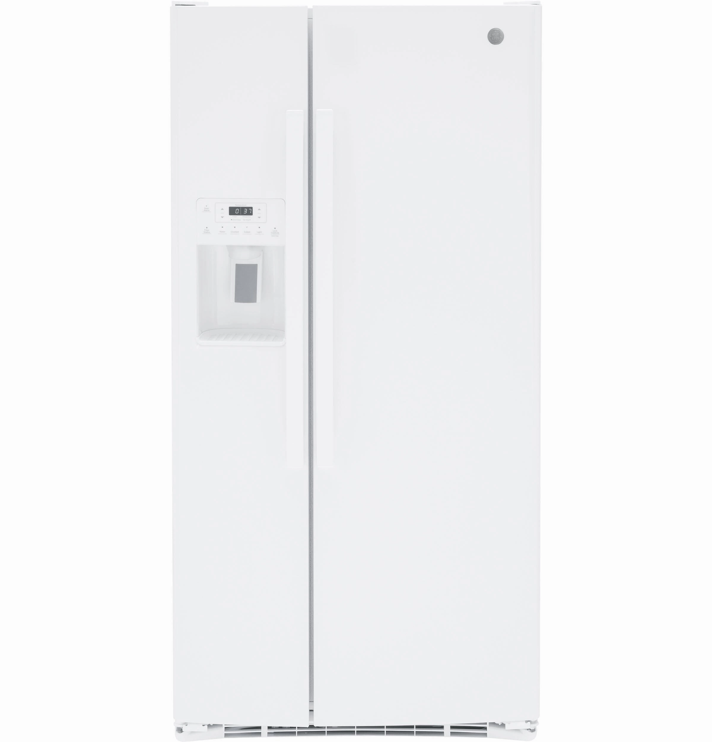 Ge Appliances GSS23GGPWW Ge? 23.0 Cu. Ft. Side-By-Side Refrigerator Freestanding Refrigerators freestanding fridge freezer combo