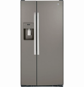 Ge Appliances GSS23GMPES Ge? 23.0 Cu. Ft. Side-By-Side Refrigerator Freestanding Refrigerators freestanding fridge freezer combo