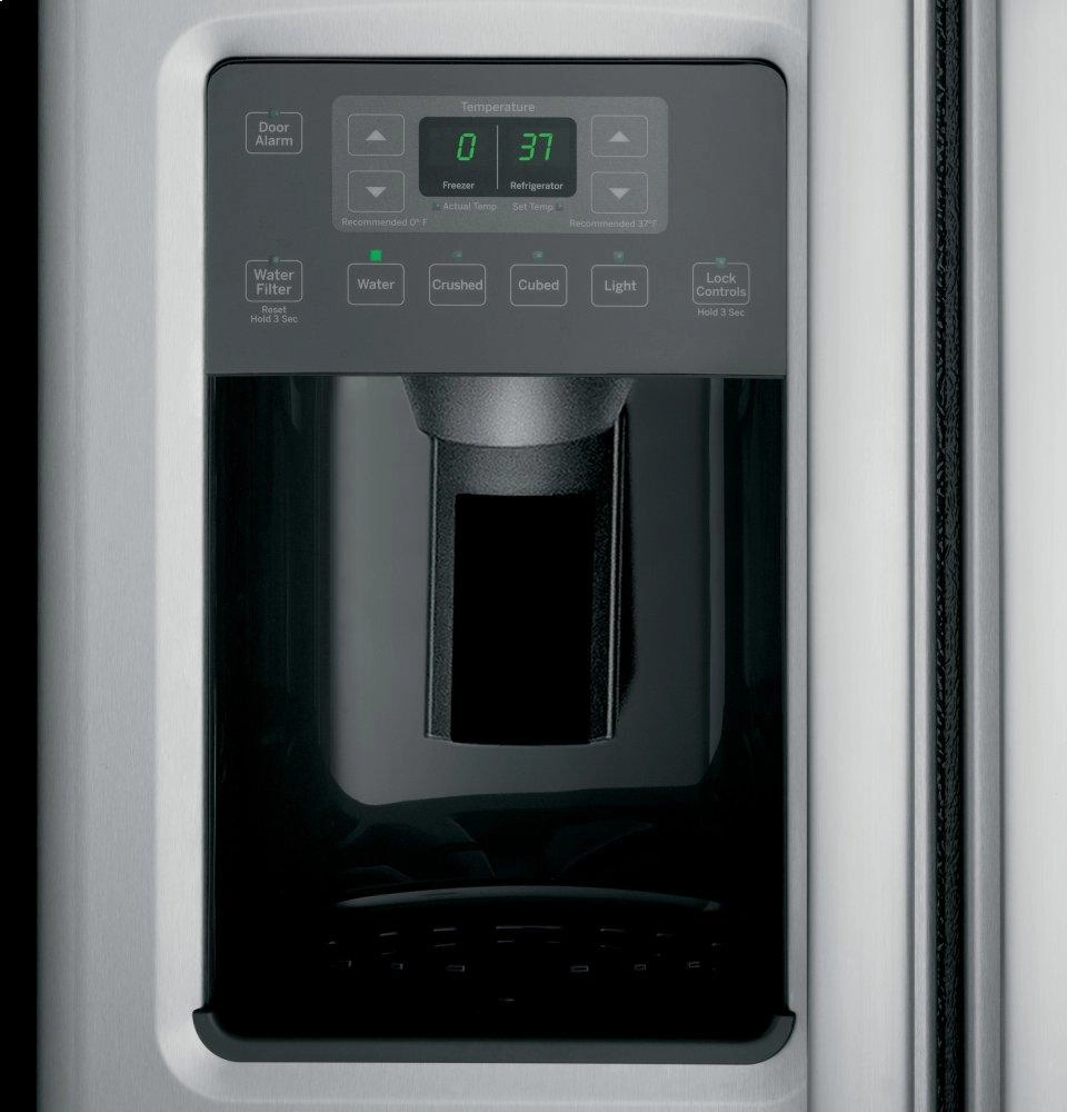 Ge Appliances GSS23GSKSS Ge? 23.2 Cu. Ft. Side-By-Side Refrigerator