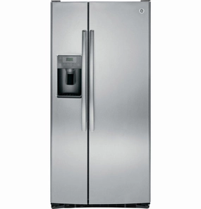 Ge Appliances GSS23GSKSS Ge? 23.2 Cu. Ft. Side-By-Side Refrigerator Freestanding Refrigerators freestanding fridge freezer combo