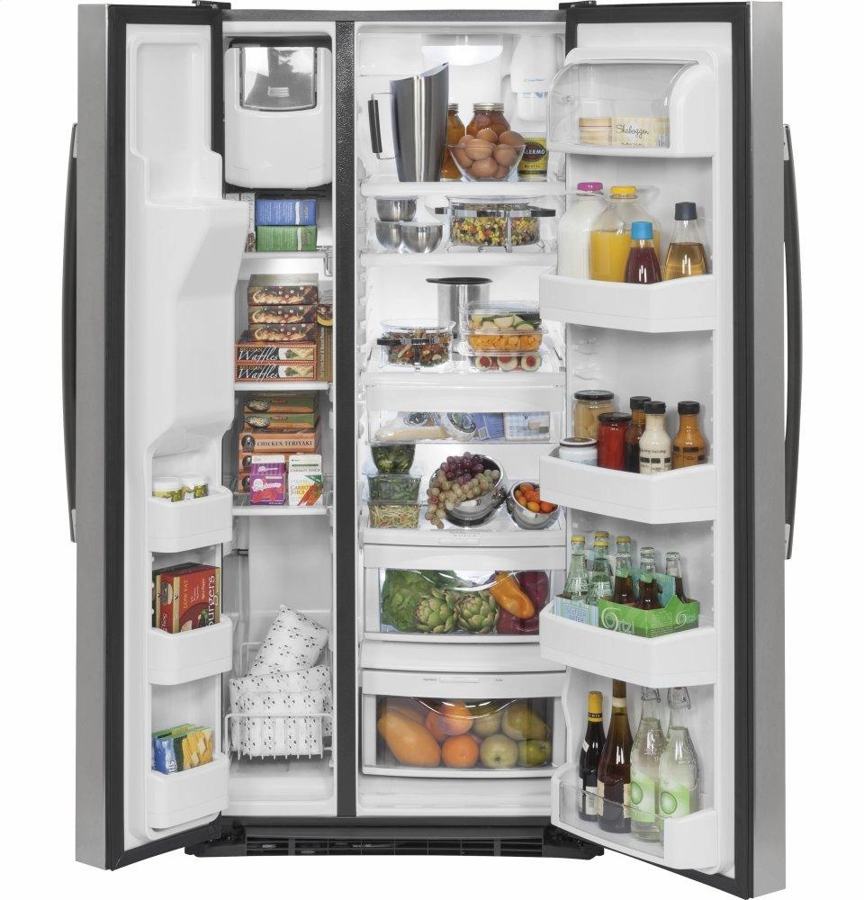 Ge Appliances GSS23GSKSS Ge? 23.2 Cu. Ft. Side-By-Side Refrigerator