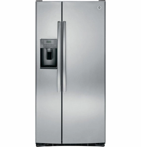 Ge Appliances GSS23HSHSS Ge? 23.2 Cu. Ft. Side-By-Side Refrigerator Freestanding Refrigerators freestanding fridge freezer combo