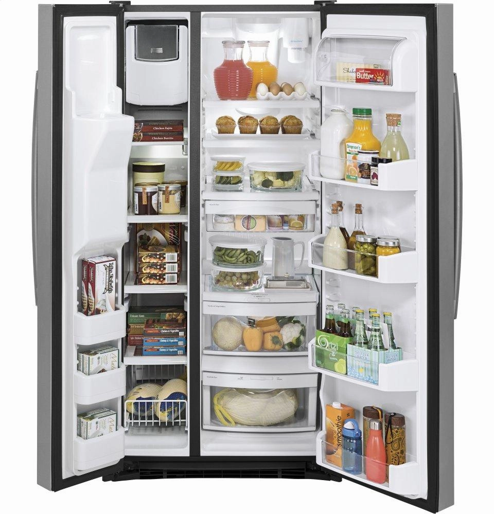 Ge Appliances GSS23HSHSS Ge? 23.2 Cu. Ft. Side-By-Side Refrigerator